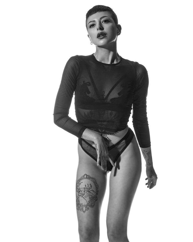 studio beauty fashion portrait